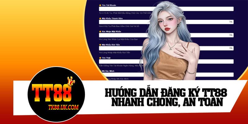 Hướng dẫn đăng ký TT88 nhanh chóng, an toàn