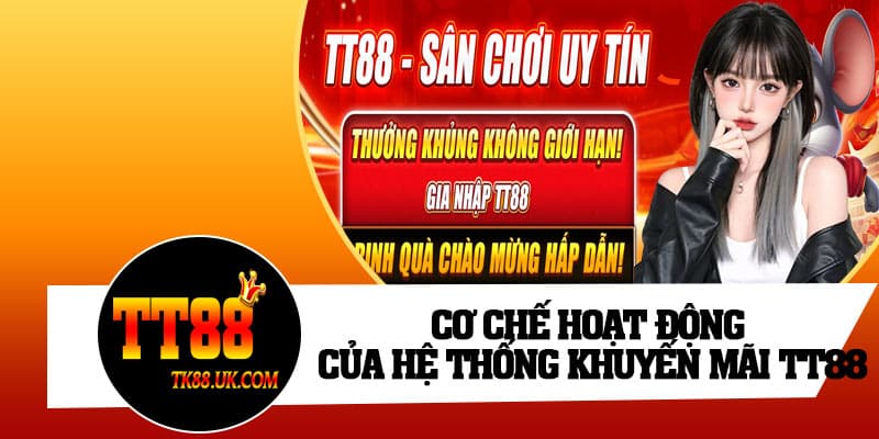 Cơ chế hoạt động của hệ thống khuyến mãi TT88