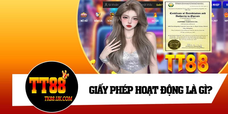 Giấy phép hoạt động là gì?