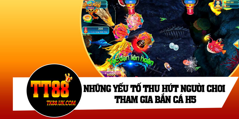 Những yếu tố thu hút người chơi tham gia bắn cá H5